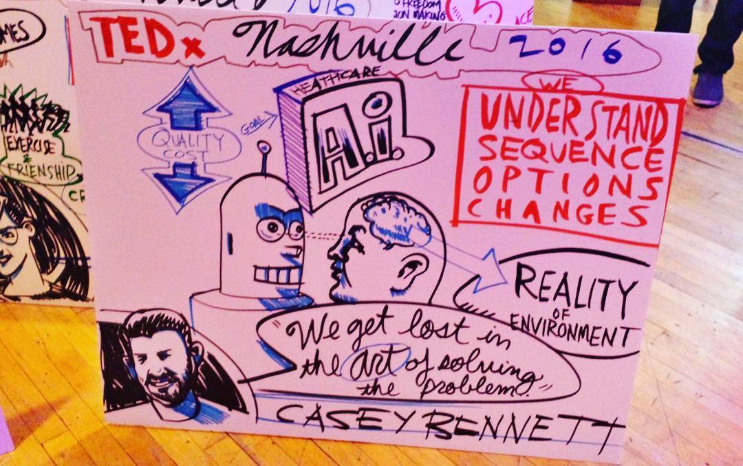 Casey Bennett TEDx Nashville Art